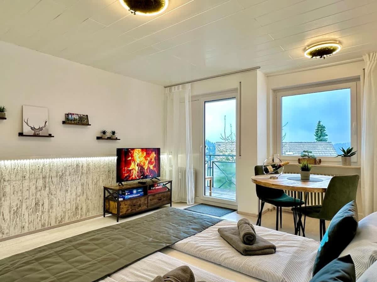 Relaxapartments Black Forest Nature Mit Beheiztem Indoor-Pool Und Sauna - Sonnenbalkon Mit Blick Ins Gruene, Schnelles Internet, Naehe Triberger Wasserfaelle, Fuer Bis Zu 2 Personen Schönwalde Exterior foto